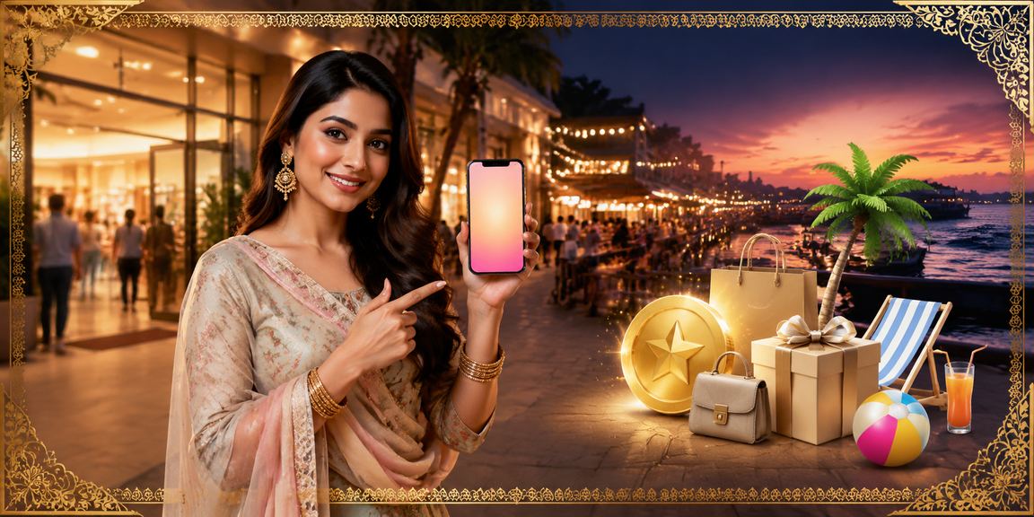 বরিশালের সমুদ্র সৈকতে ক্যাসিনো অ্যাপ ব্যবহার করছেন একজন